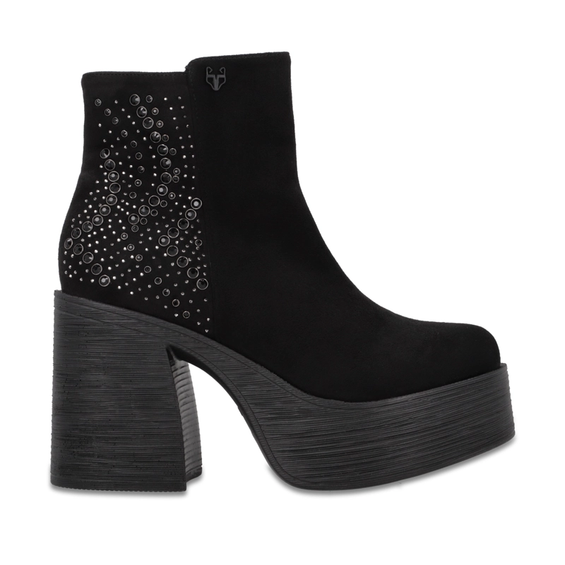 BOTIN PLATAFORMA NEGRO MUJER 2563701 - 1