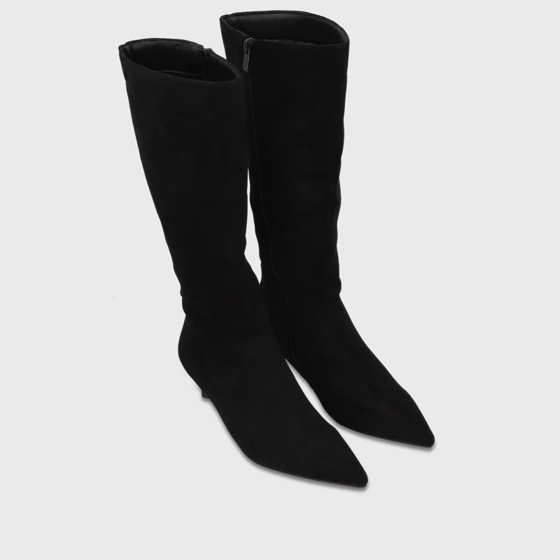 BOTA TACO NEGRA MUJER 6588101 - 3