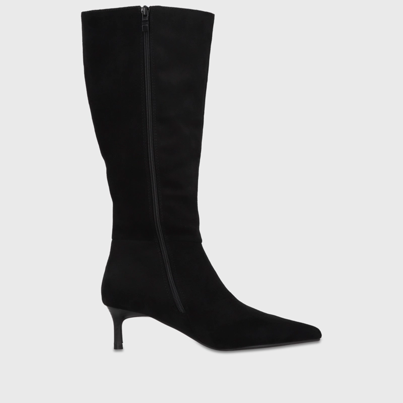 BOTA TACO NEGRA MUJER 6588101 - 4