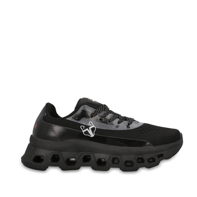 ZAPATILLA PLATAFORMA NEGRA MUJER 6810001 - 1