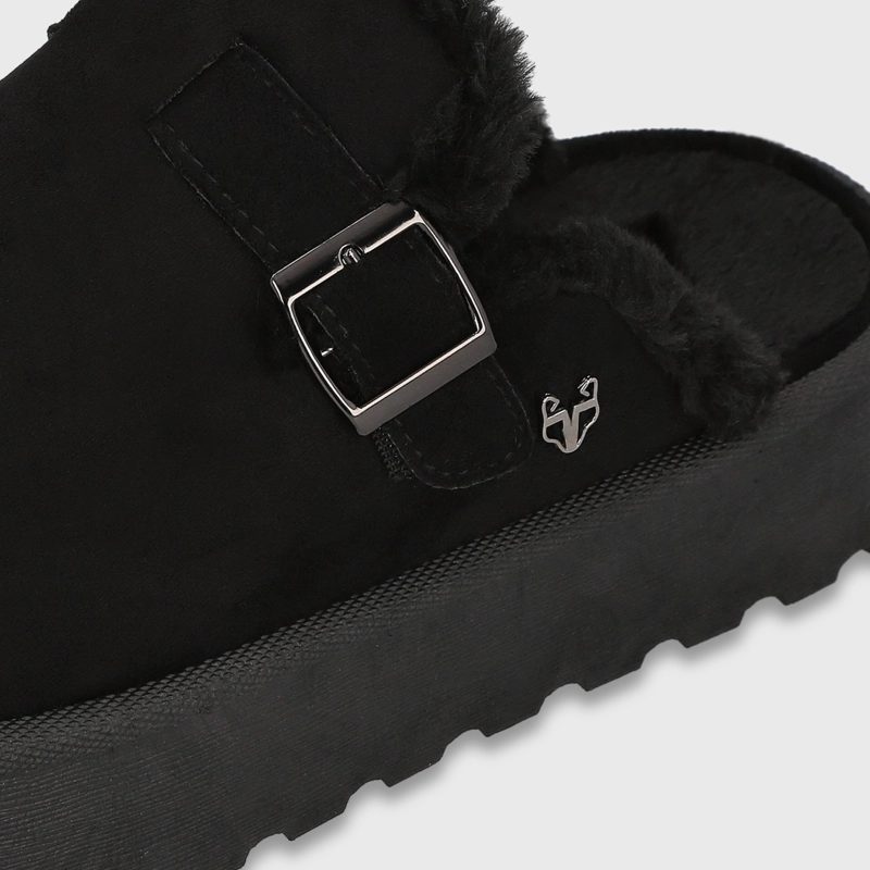 ZUECO PLATAFORMA NEGRO MUJER 6808001 - 6