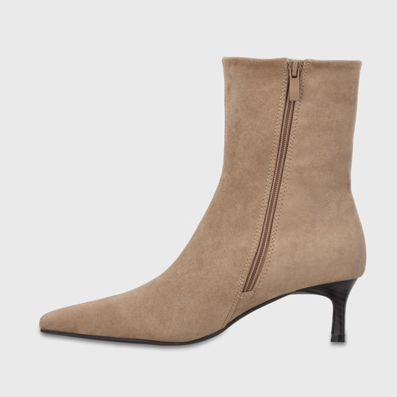 BOTIN TACO BEIGE MUJER 6588024 - 4