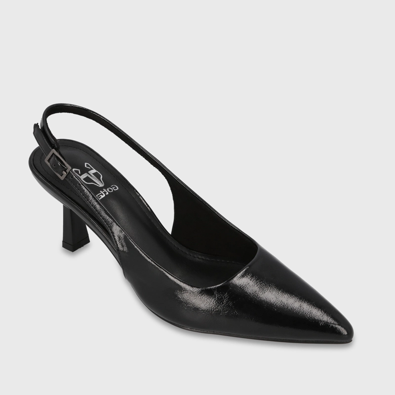 ZAPATO TACO NEGRO MUJER 6423001 - 2