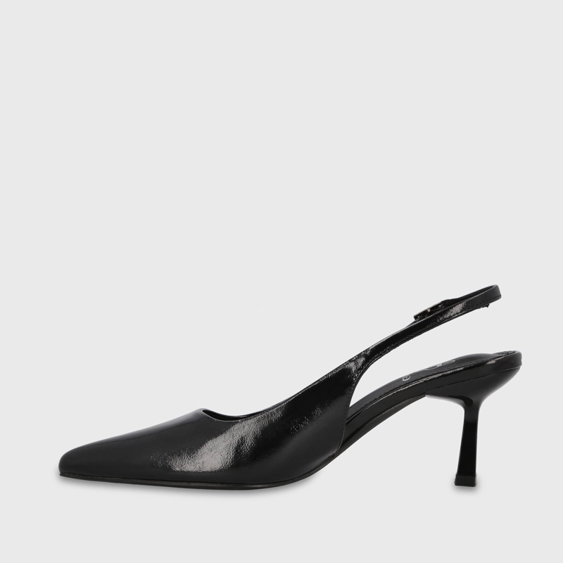 ZAPATO TACO NEGRO MUJER 6423001 - 4