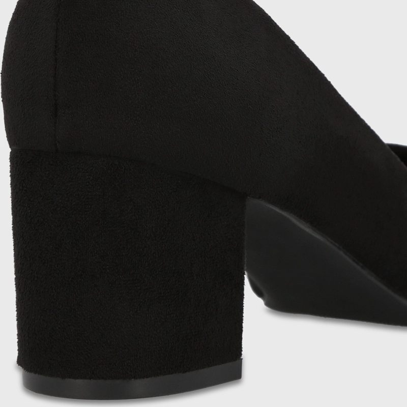 ZAPATO TACO NEGRO MUJER 6423001 - 6
