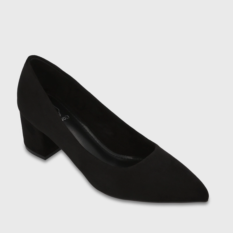 ZAPATO TACO NEGRO MUJER 6404101 - 2