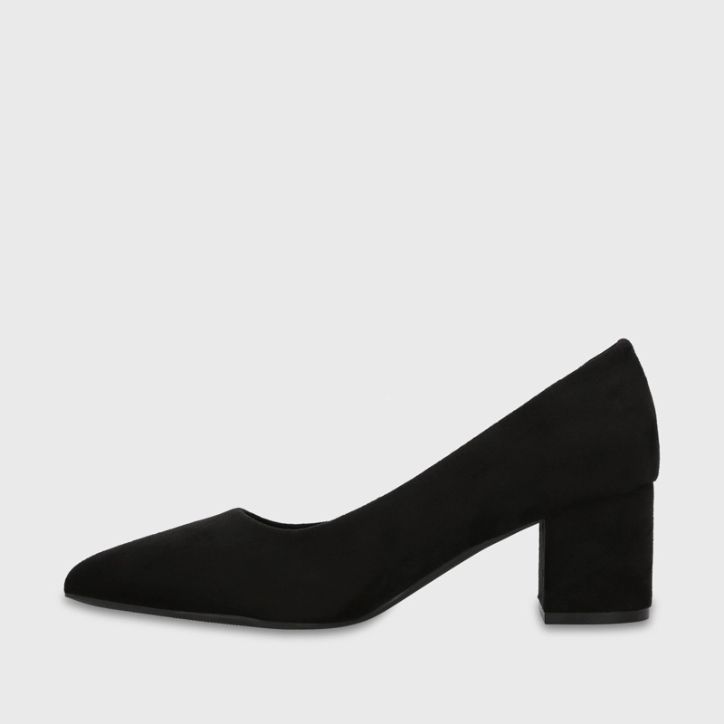 ZAPATO TACO NEGRO MUJER 6404101 - 4