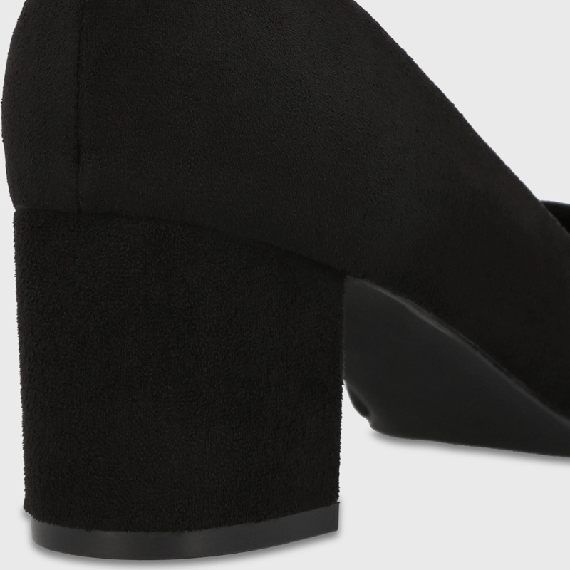 ZAPATO TACO NEGRO MUJER 6404101 - 6