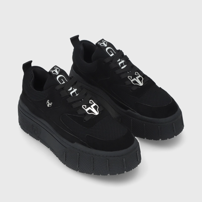 ZAPATILLA NEGRA  MUJER 43052 - 3