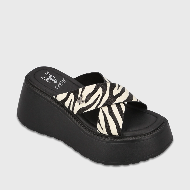 SANDALIA PLATAFORMA ANIMAL PRINT MUJER LOLA - 2