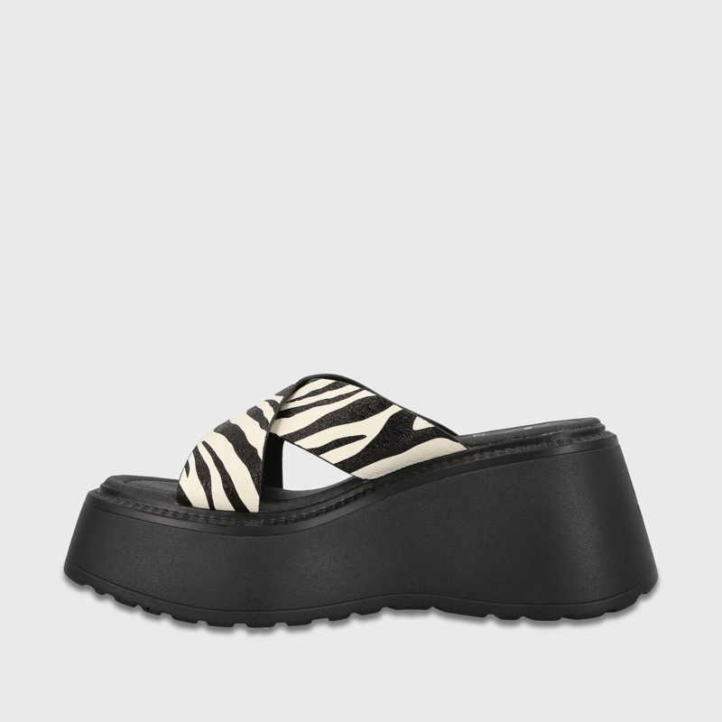 SANDALIA PLATAFORMA ANIMAL PRINT MUJER LOLA - 4