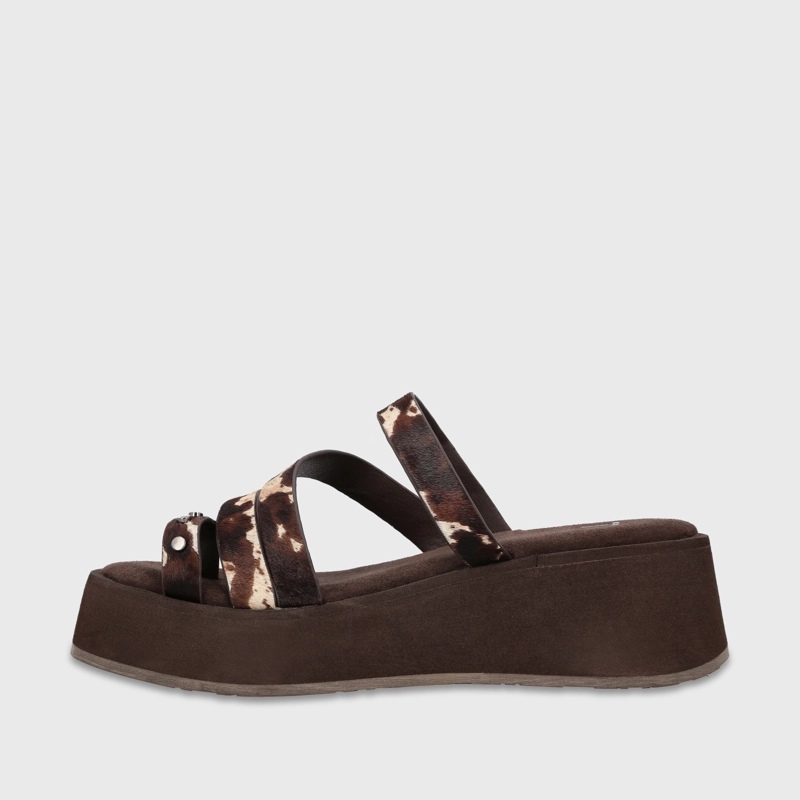 SANDALIA PLATAFORMA ANIMAL PRINT MUJER FRAN - 4