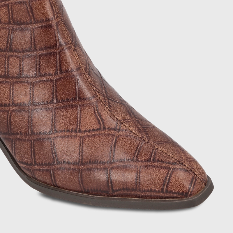 BOTIN TACO CAMEL MUJER 5530053 - 6
