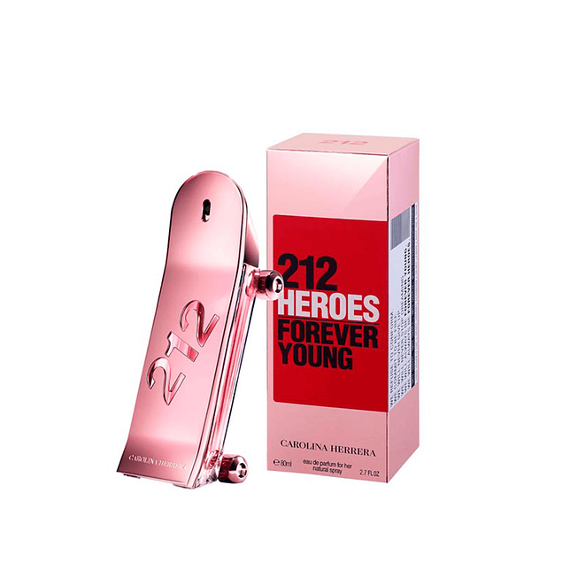 PERFUME 212 HEROES MUJER EDP 80 ML - 1