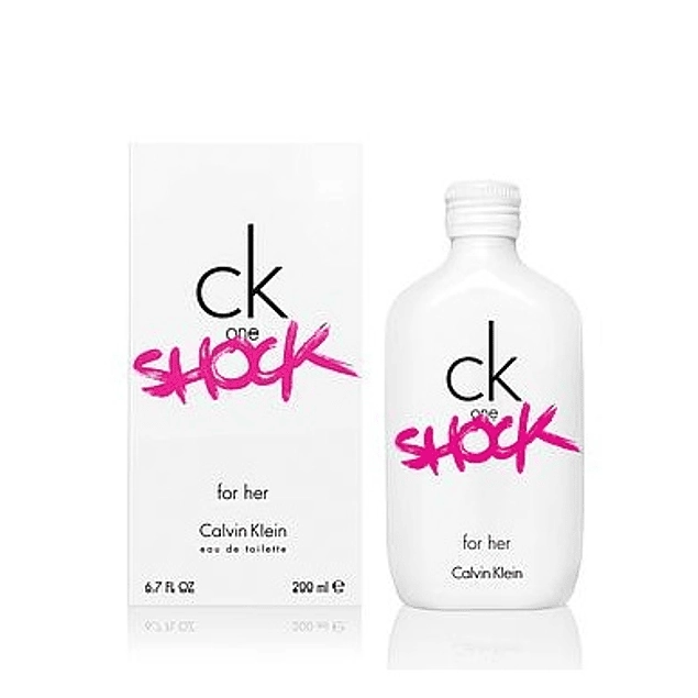 PERFUME CALVIN KLEIN CK SHOCK MUJER EDT 200 ML - 1