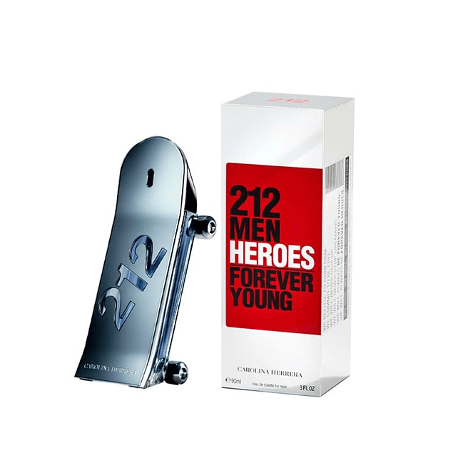 PERFUME CAROLINA HERRERA 212 HEROES HOMBRE EDT 90 ML - 1
