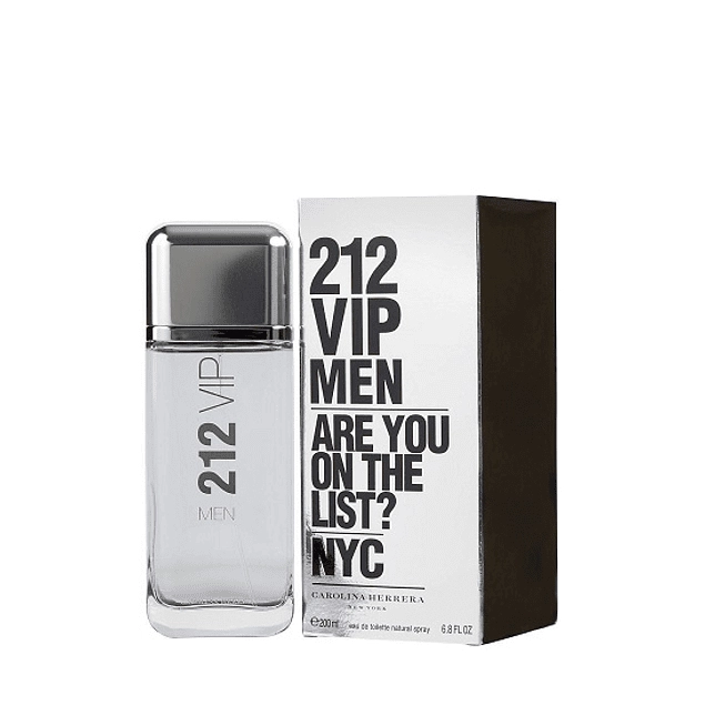 PERFUME CAROLINA HERRERA 212 VIP HOMBRE EDT 200 ML - 1