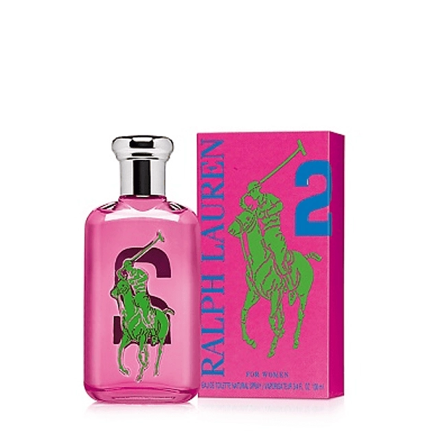 PERFUME BIG PONY N 2 (ROSADO) MUJER EDT 100 ML - 1