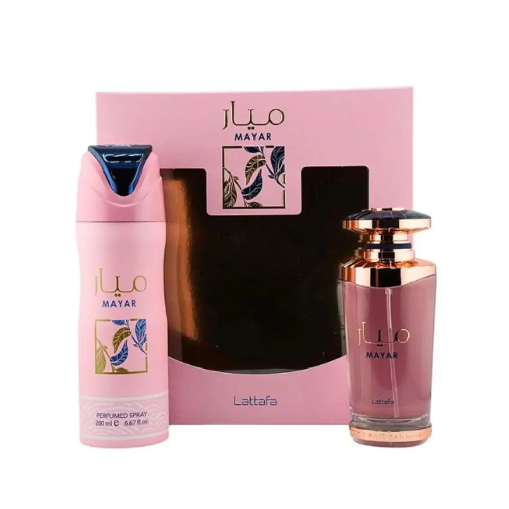 PERFUME LATTAFA MAYAR UNISEX EDP 100 ML / DESODORANTE 200 ML ESTUCHE - 1