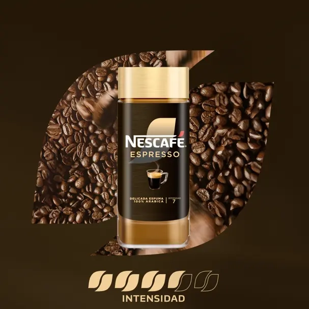 CAFÉ NESCAFÉ FINA SELECCIÓN ESPRESSO FRASCO 100G - 2