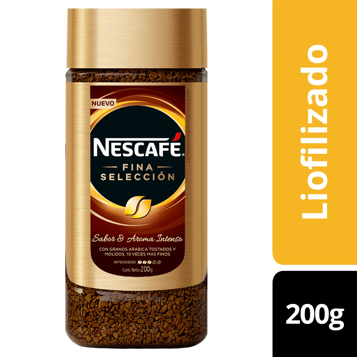 CAFÉ NESCAFÉ FINA SELECCIÓN FRASCO 200G - 1