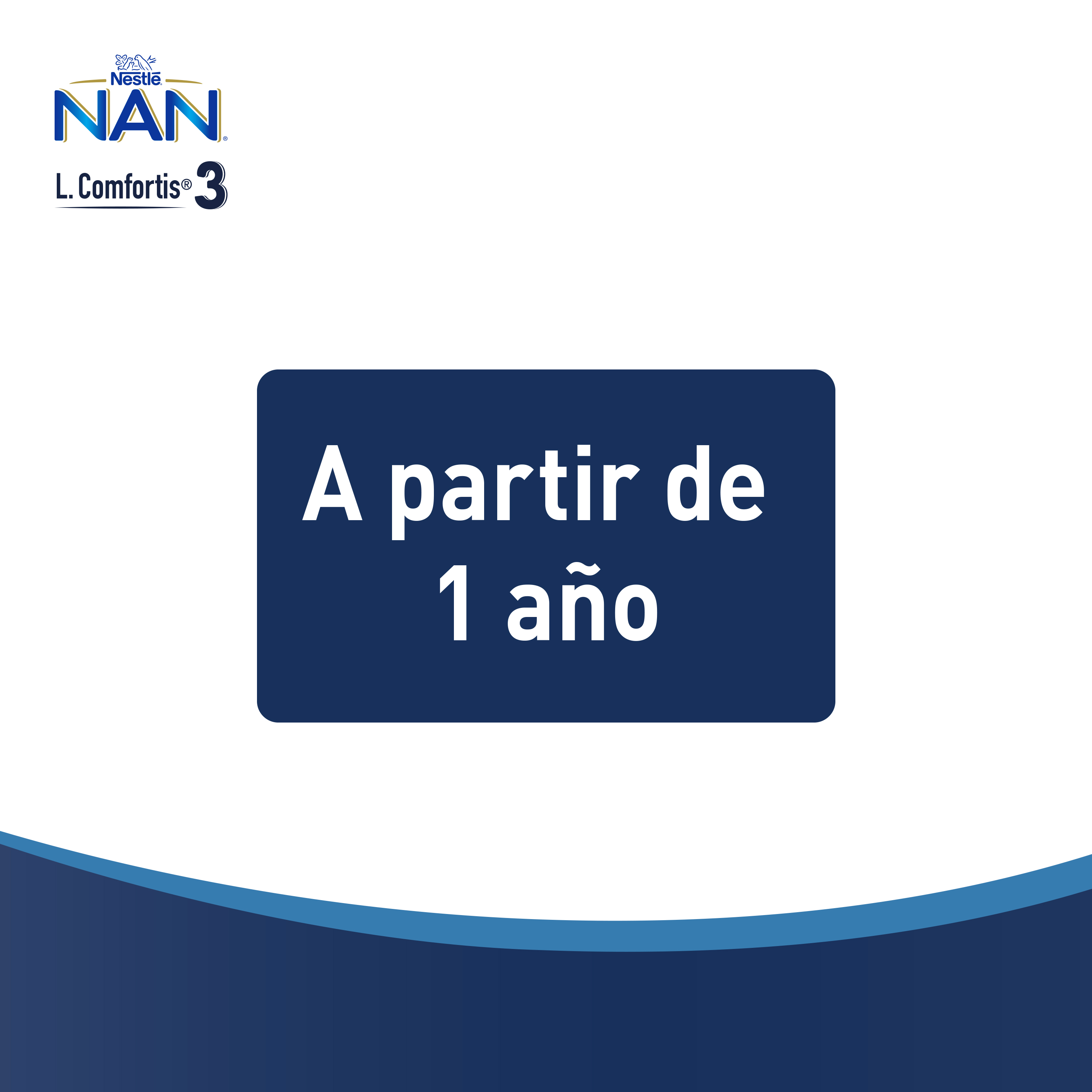 LECHE NAN 3 L COMFORTIS TARRO 800G FÓRMULA INFANTIL - 8