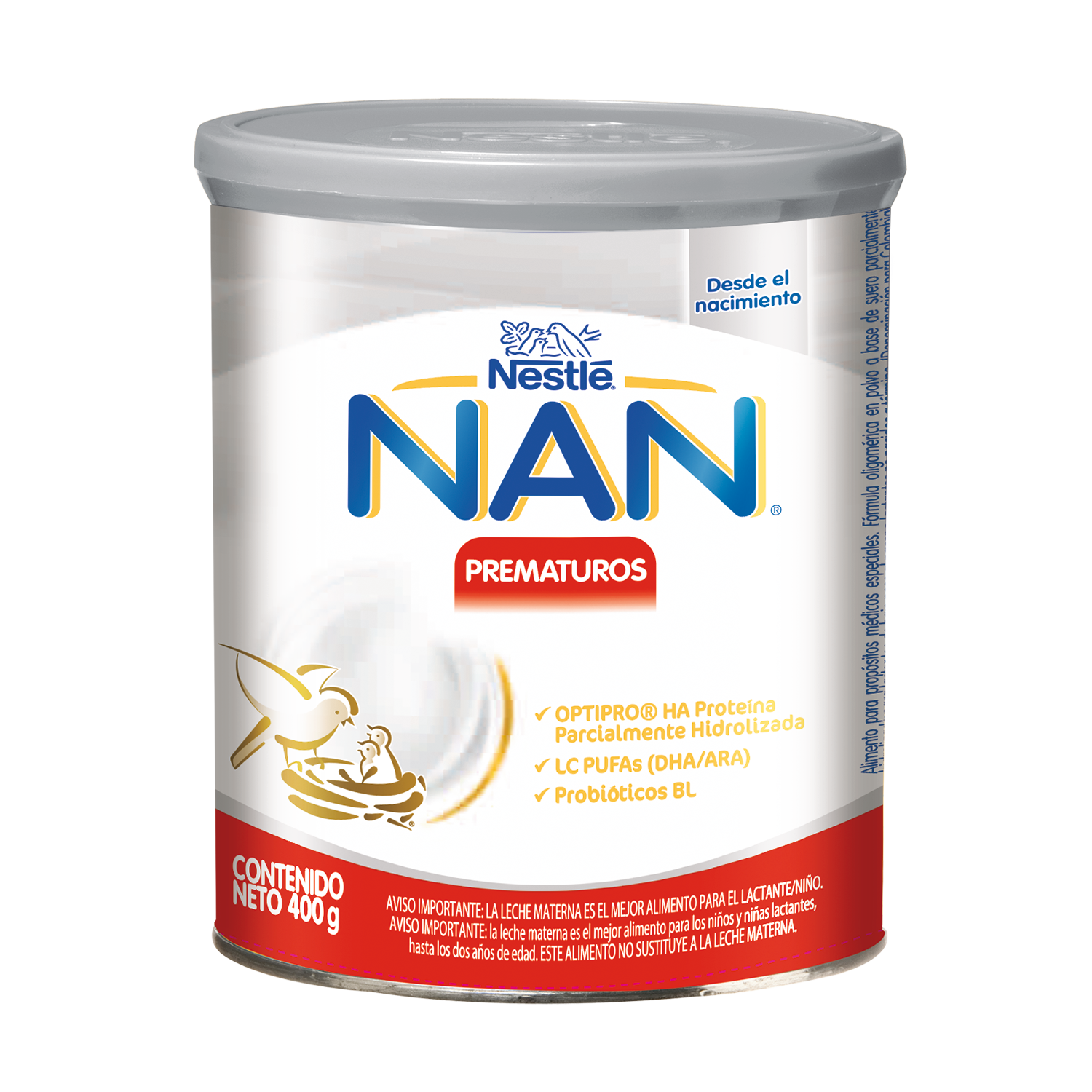 FÓRMULA INFANTIL NAN ® PREMATUROS 400G - 1