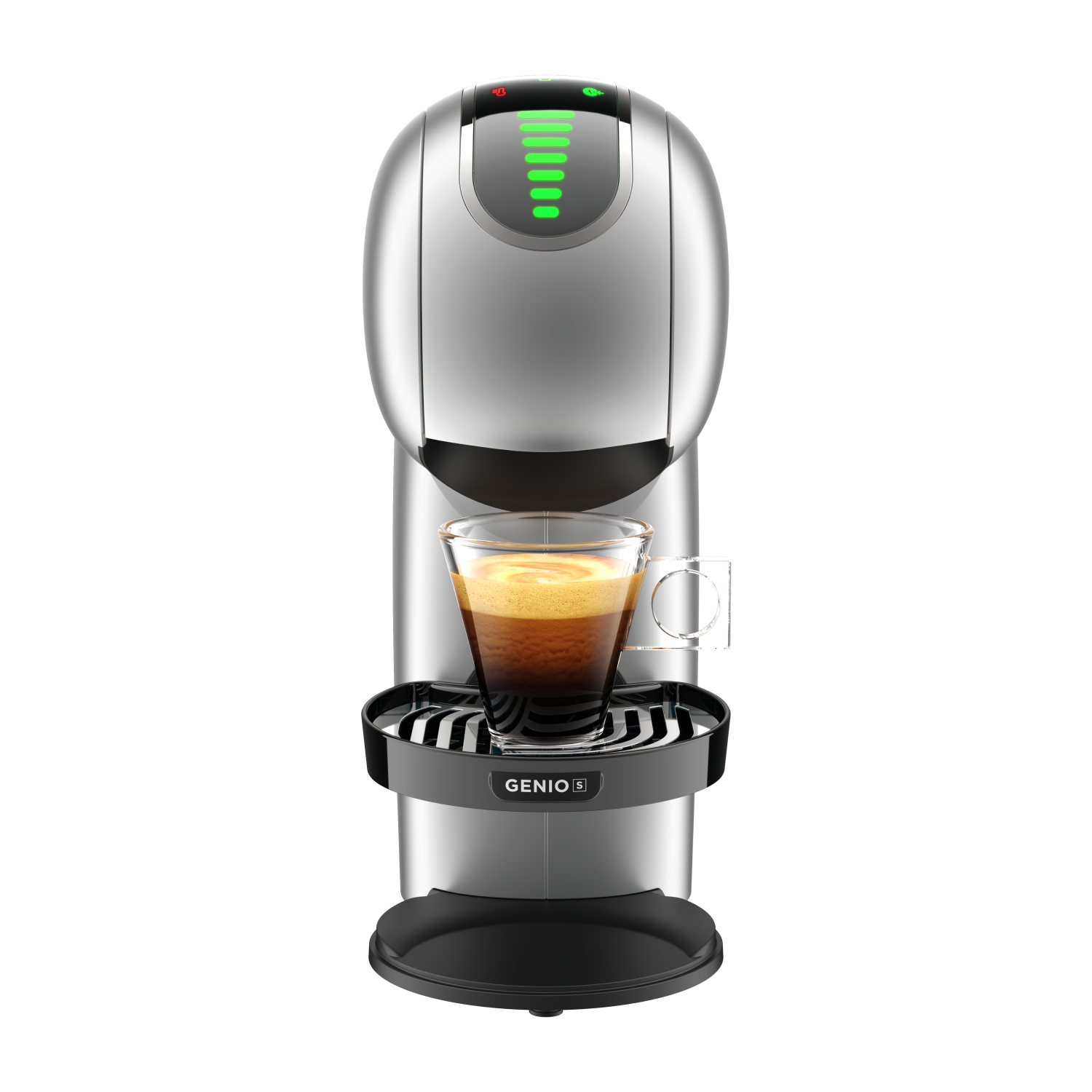 CAFETERA NESCAFÉ DOLCE GUSTO GENIO S TOUCH SILVER + CÁPSULAS DE CAFÉ STARBUCKS LACTEADAS X3 CAJAS - 2