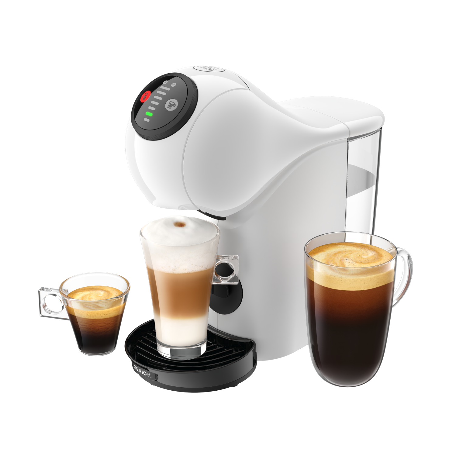 CAFETERA NESCAFÉ DOLCE GUSTO GENIO S WHITE + CÁPSULAS DE CAFÉ STARBUCKS LACTEADAS X6 CAJAS - 3