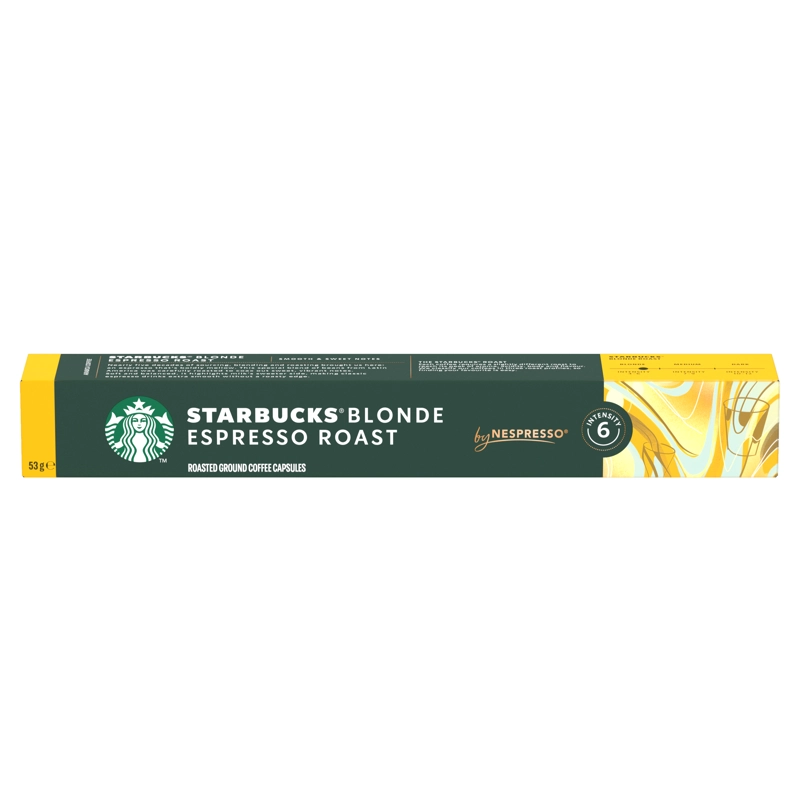 CAFÉ STARBUCKS® BY NESPRESSO® BLONDE ESPRESSO ROAST 53G PACK X3 - 2
