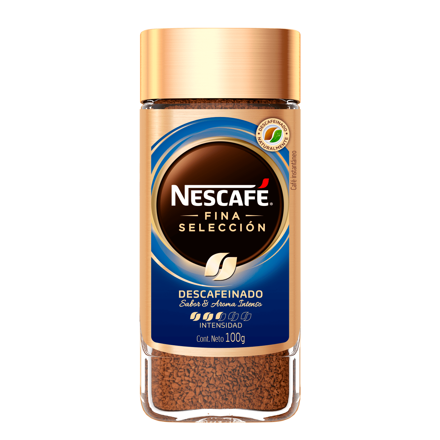 PACK CAFE NESCAFE 100 GR 3 UN CAFÉ NESCAFÉ FINA SELECCIÓN DECAF - 2