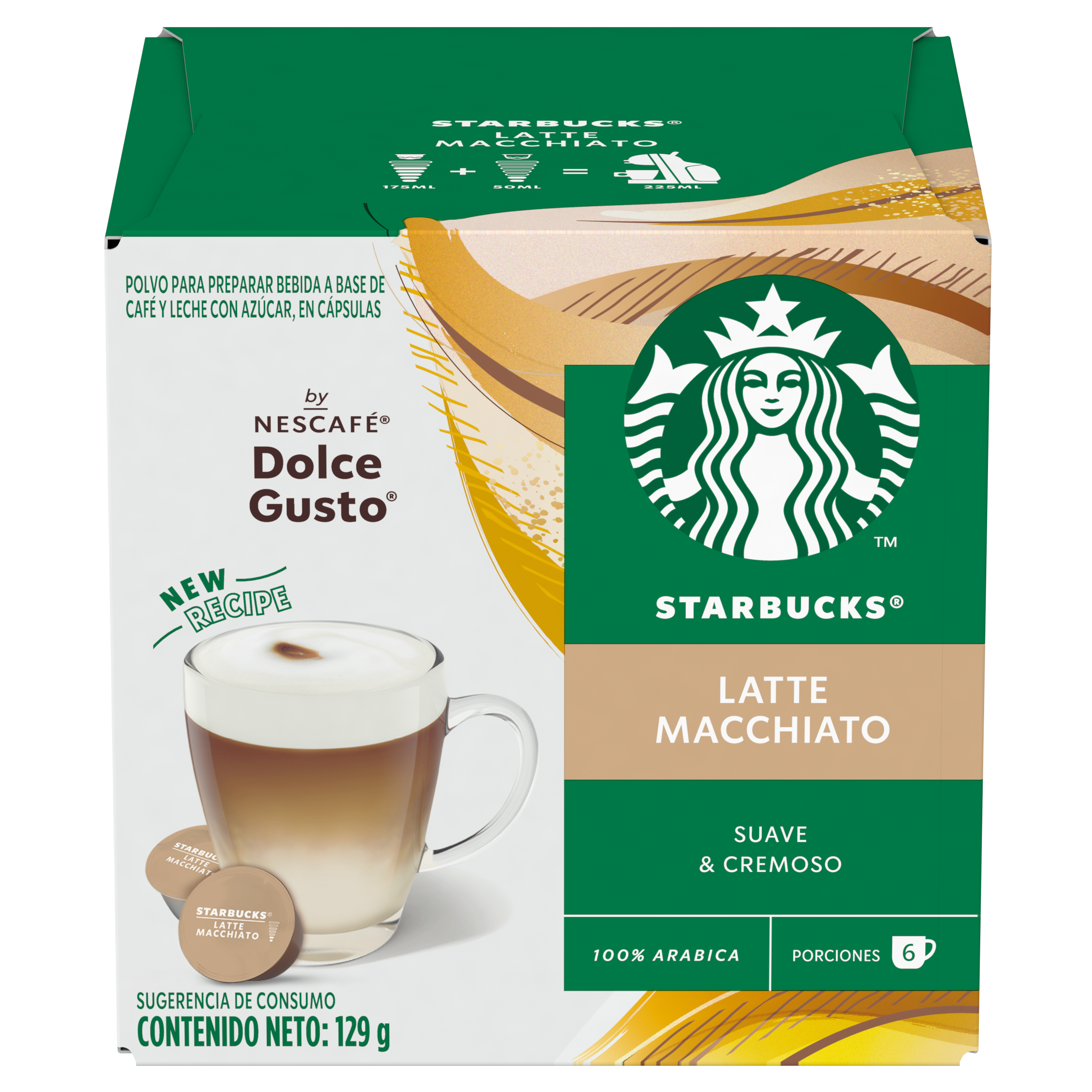 CAFETERA GENIO S PLUS + CÁPSULAS DE CAFÉ STARBUCKS LATTE MACCHIATO X3 CAJAS - 4