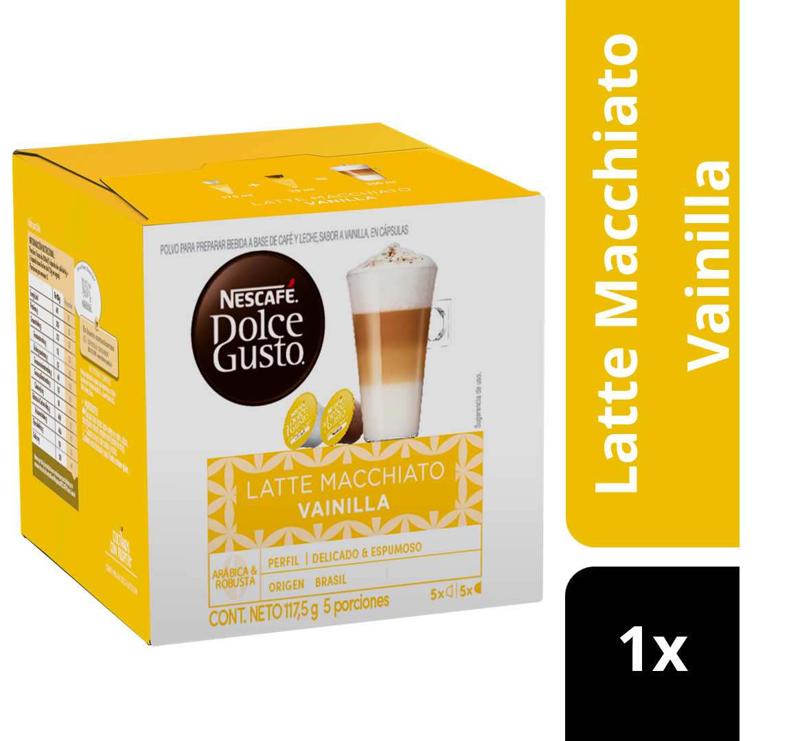 CAFÉ NESCAFÉ DOLCE GUSTO® LATTE MACCHIATO VANILLA 10 CÁPSULAS - 2