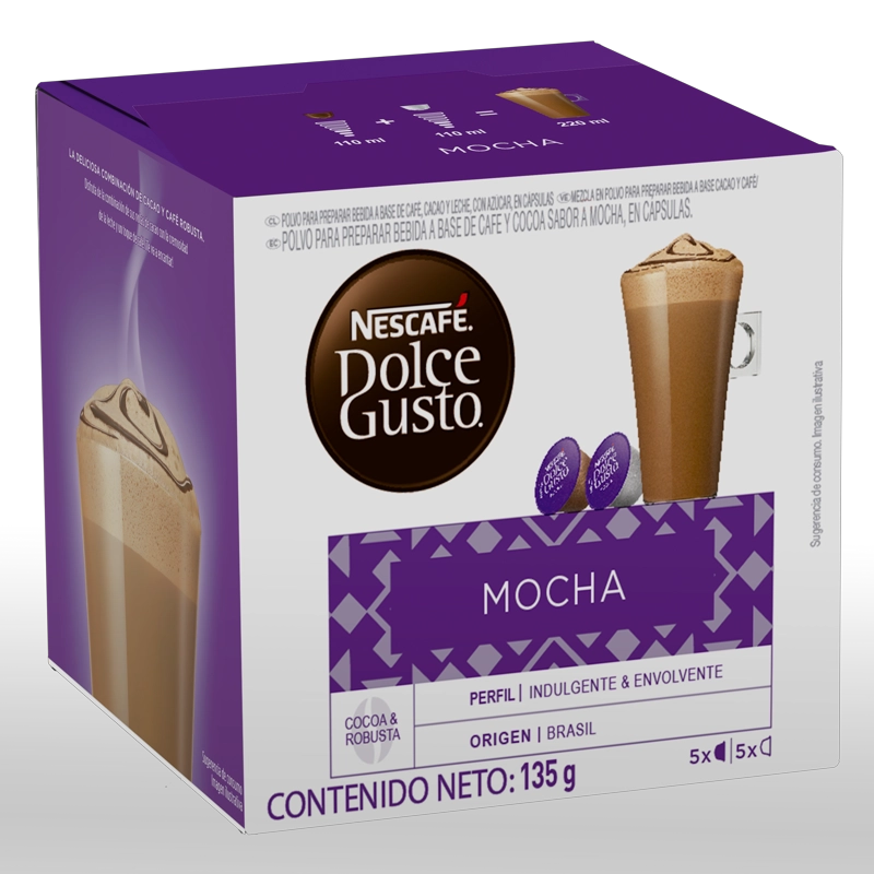 CAFÉ NESCAFÉ DOLCE GUSTO® MOCHA 10 CÁPSULAS - 1