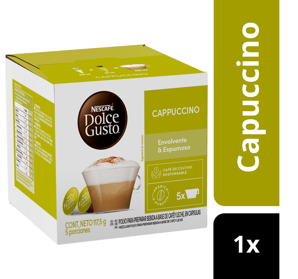 CAFÉ NESCAFÉ DOLCE GUSTO® CAPPUCCINO 10 CÁPSULAS - 2