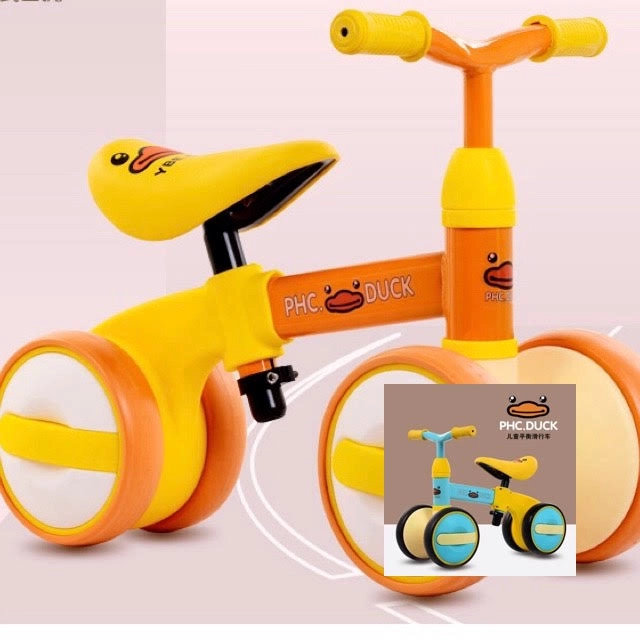 MINI BALANCE BIKE TRICICLO AJUSTABLE TRICICLO BEBE NARANJA - 1