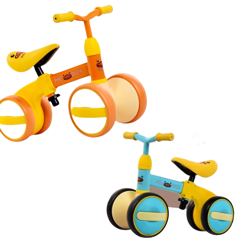 MINI BALANCE BIKE TRICICLO AJUSTABLE TRICICLO BEBE NARANJA - 2