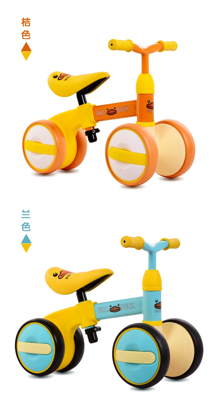 MINI BALANCE BIKE TRICICLO AJUSTABLE TRICICLO BEBE NARANJA - 4