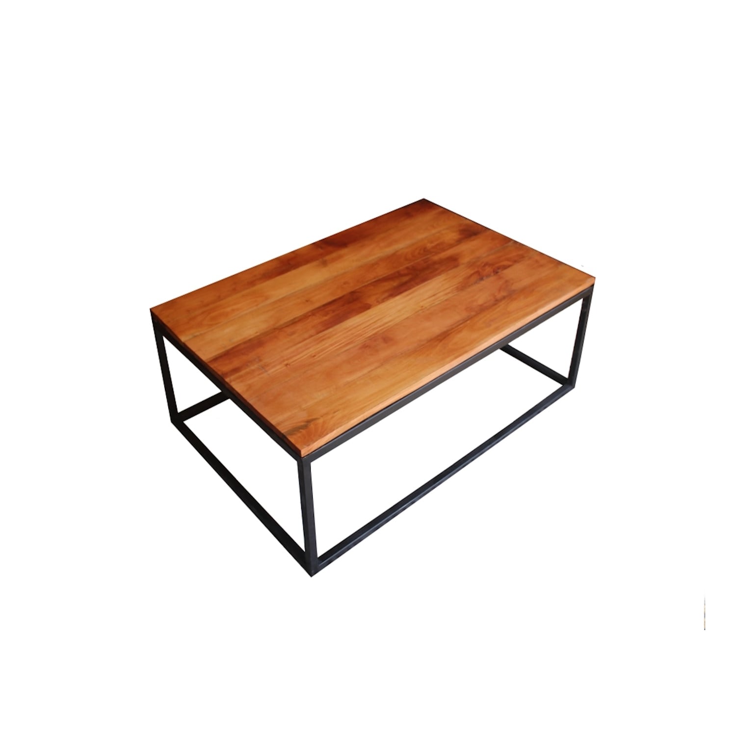 MESA CENTRO ILOFT COBLENZA M ROBLE 100X60 ACERO - 1