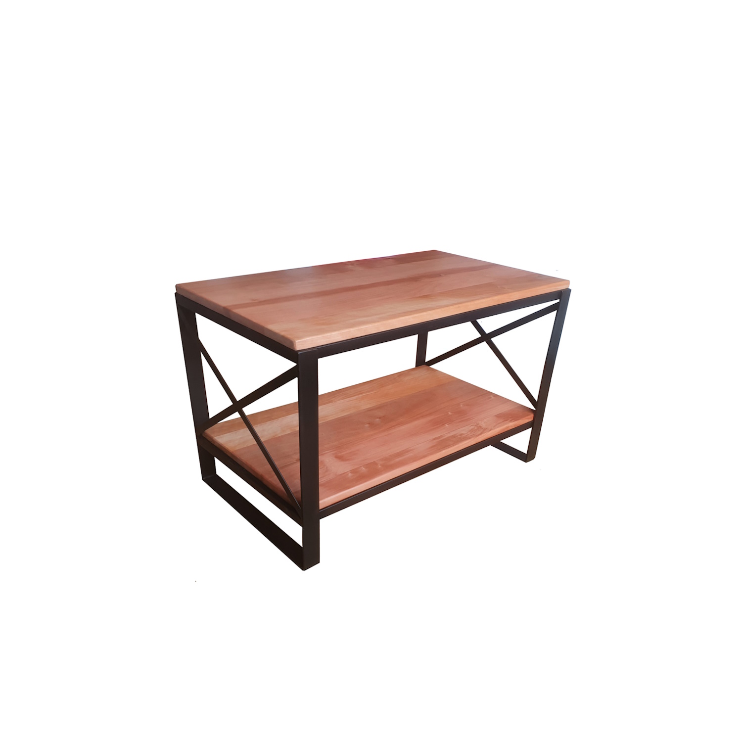 MESA LATERAL ILOFT TAUBER L ROBLE 75X45 ACERO - 1