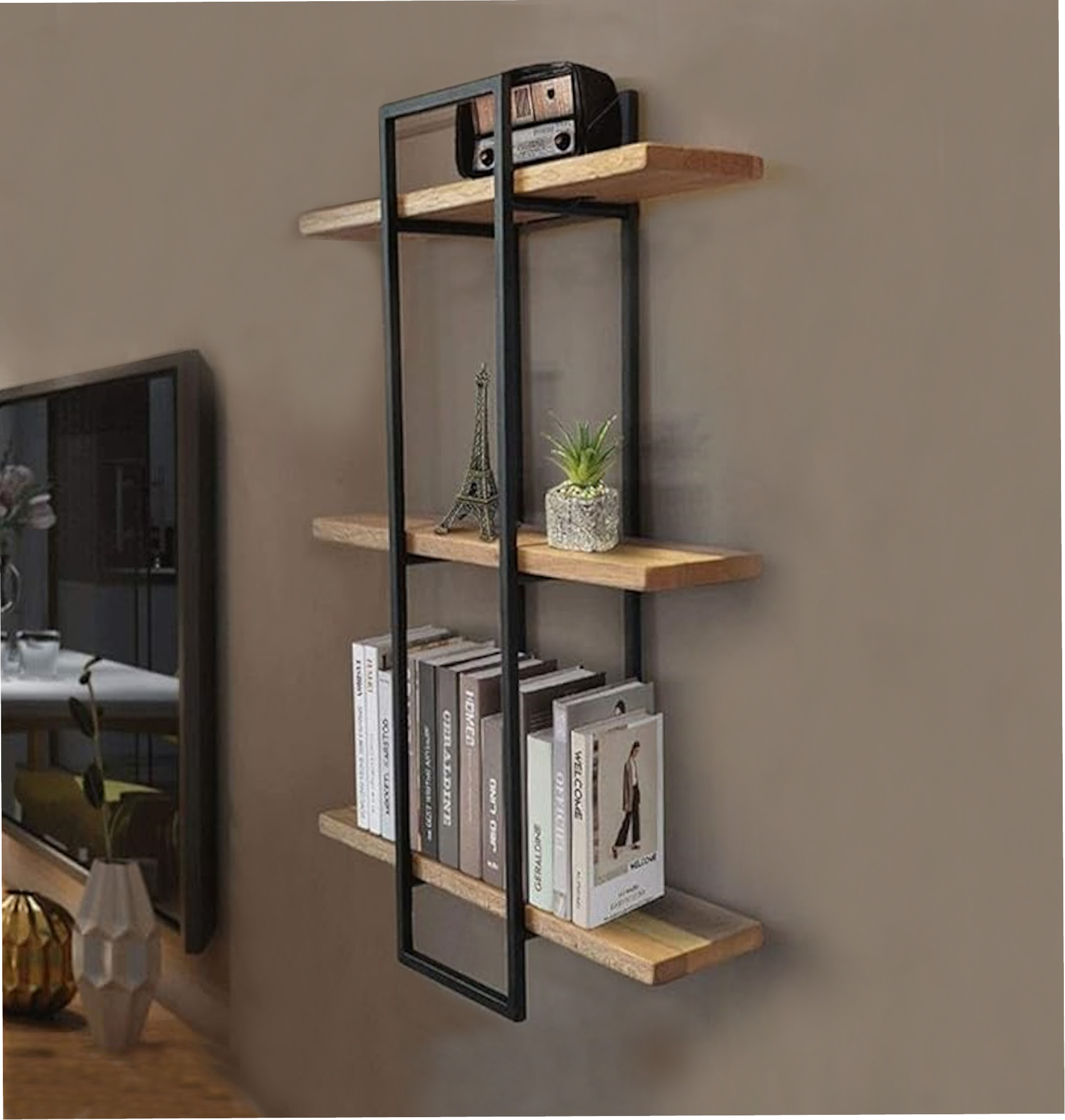 REPISA PARED TODI 87X50 ROBLE - 3