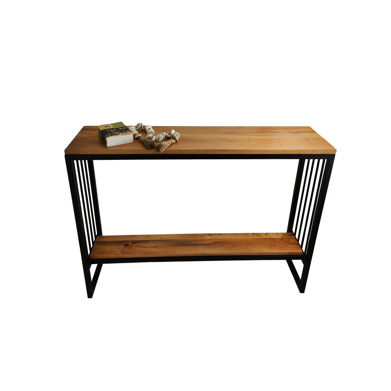 ARRIMO ILOFT CARDONA M ROBLE ESTILO INDUSTRIAL 100X30X82 ACERO - 1