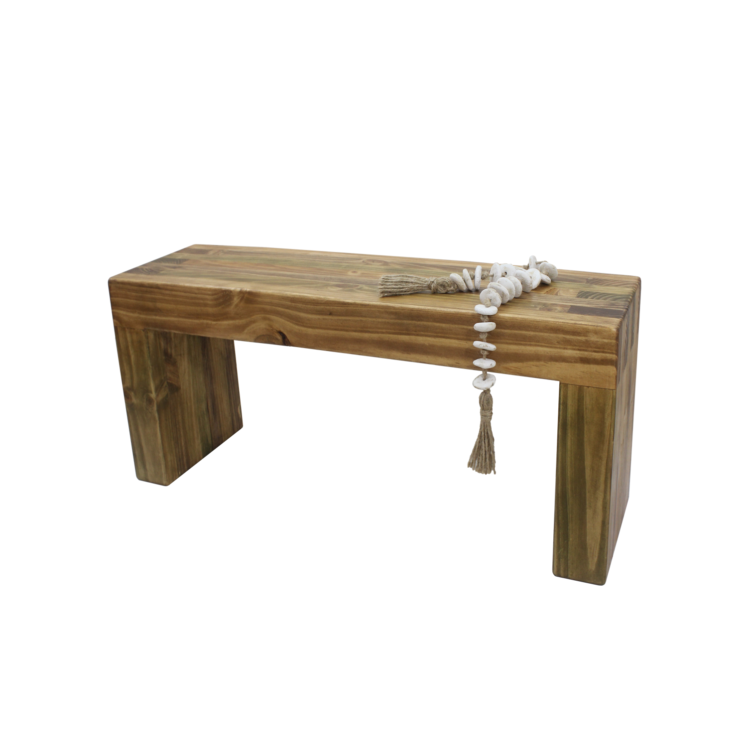 BANQUETA ILOFT BELICE M MADERA 100X30X40 TONO ARENA - 4
