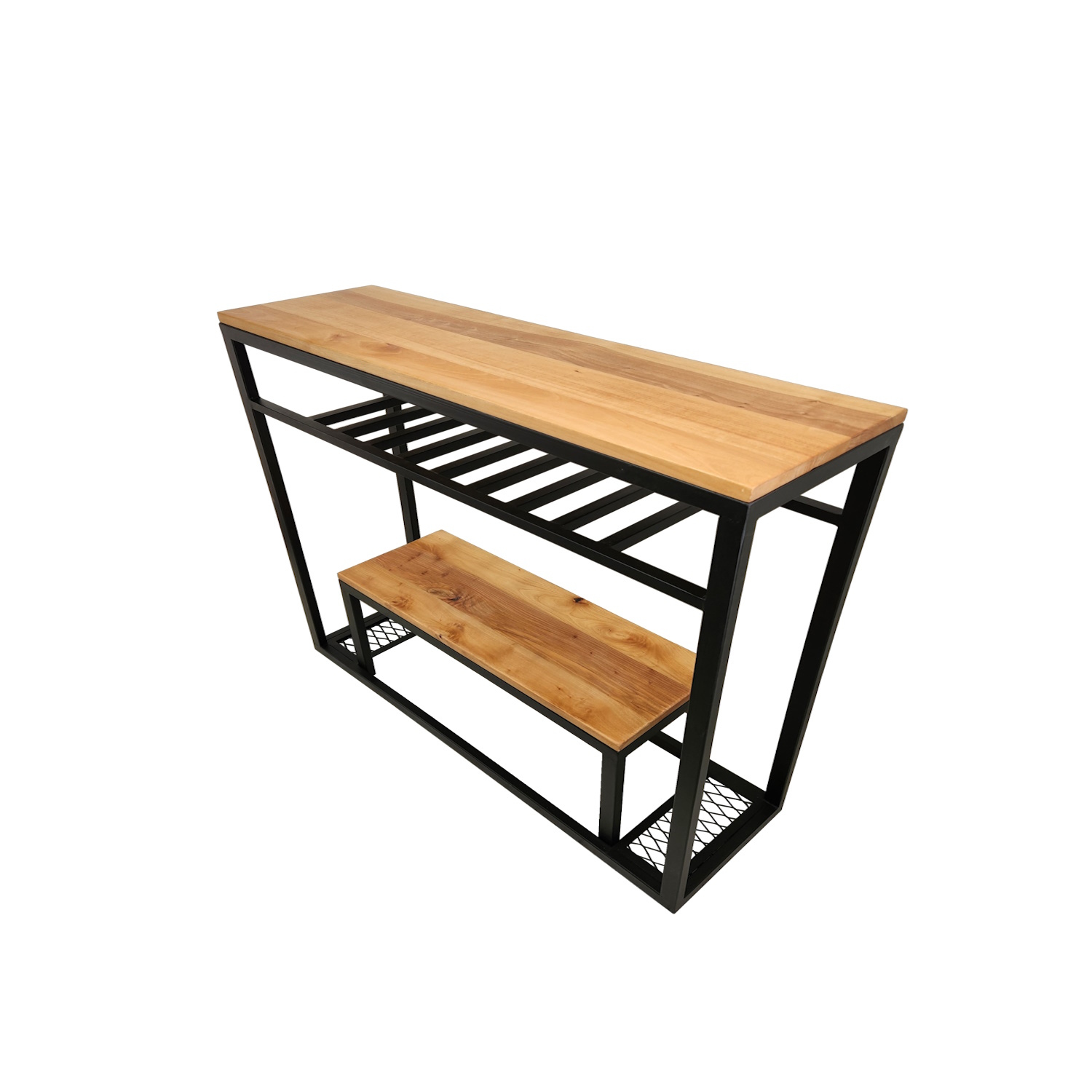 ARRIMO ILOFT MALLORCA M INDUSTRIAL ROBLE ESTILO BAR 120X36X96 ACERO - 2