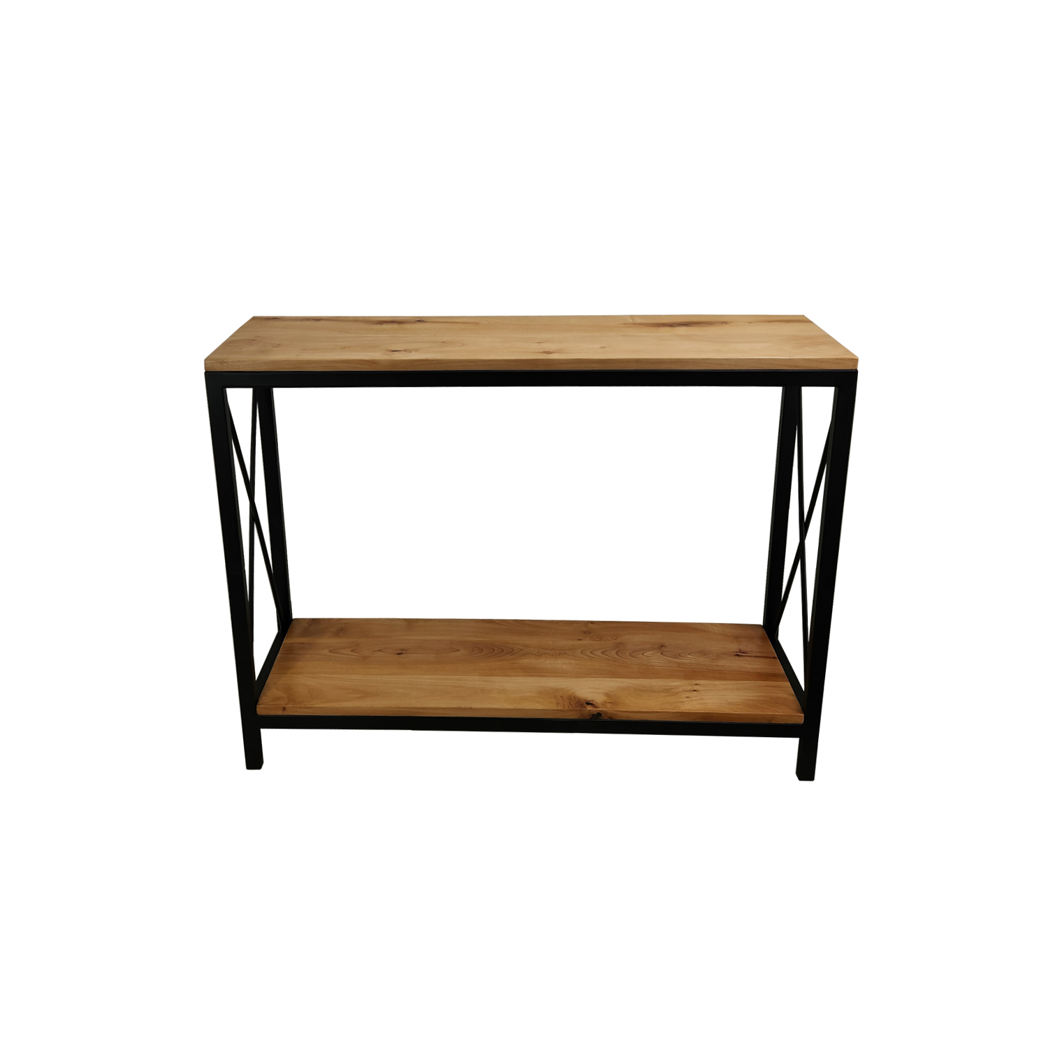 ARRIMO ILOFT GRANADA M ROBLE ESTILO INDUSTRIAL 110X30X82 ACERO - 4