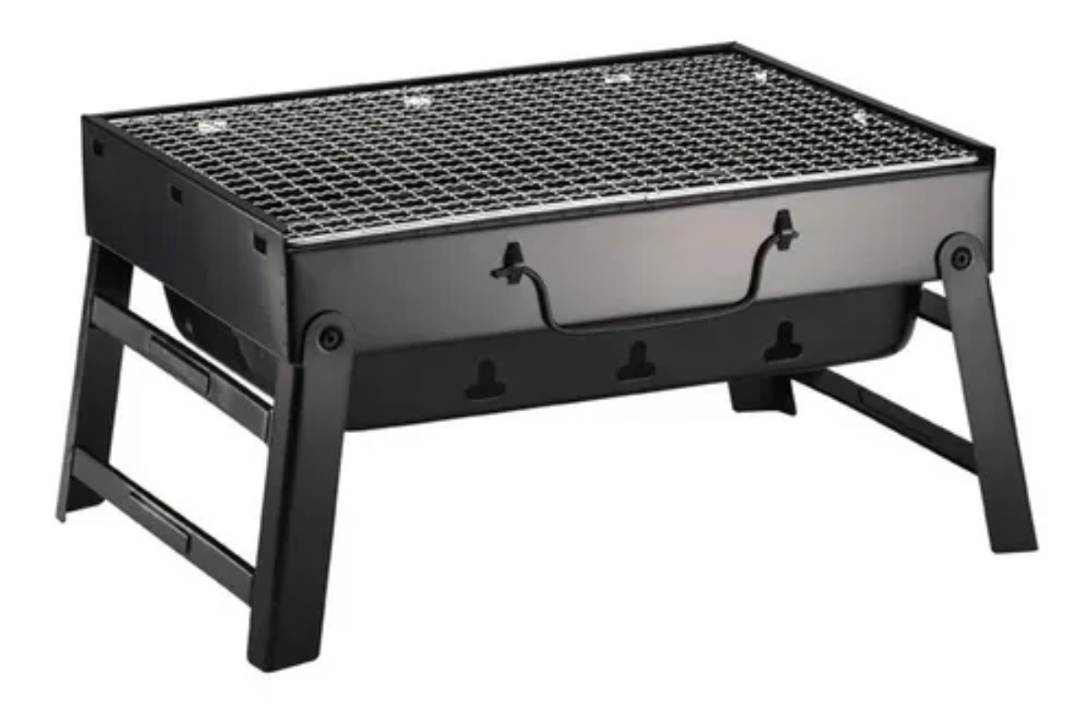PARRILLA CUADRADA BBQ 36X29X6,8 CM - 1