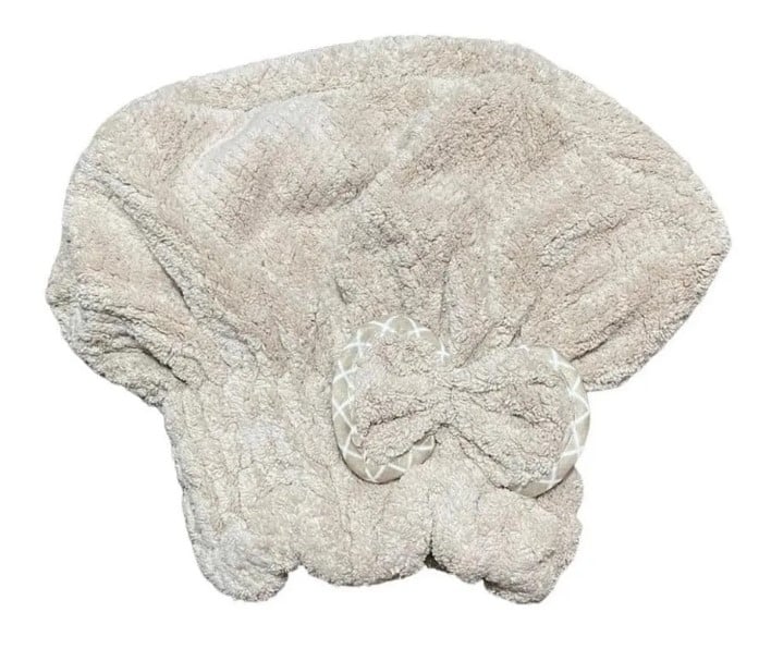 GORRO TOALLA DE BAÑO DUCHA - CORAL - 1