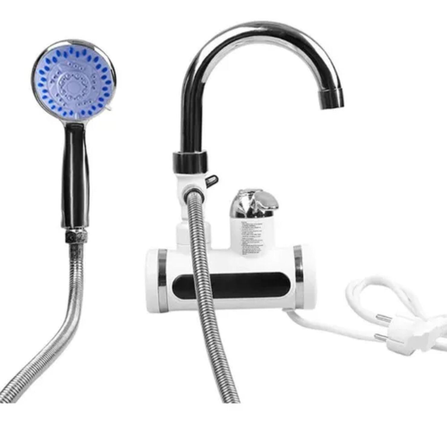 GRIFO AGUA CALEFACCIÓN ELÉCTRICA INSTANTÁNEA TANQUE 220 V 3000 W - 1