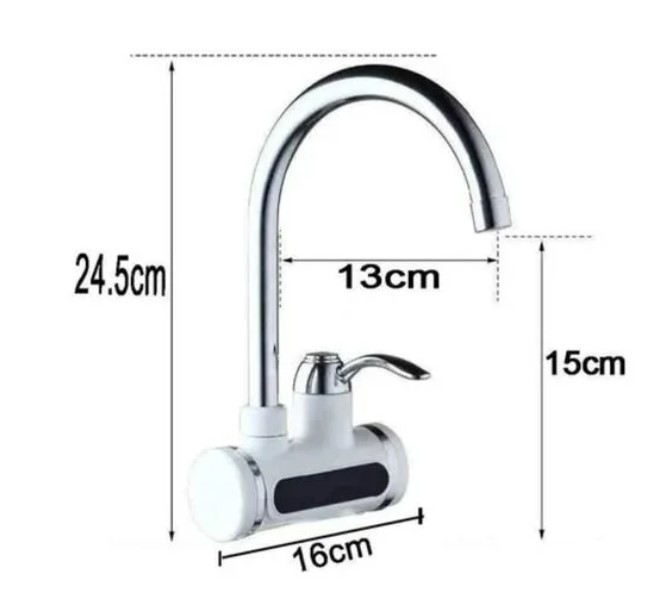GRIFO AGUA CALEFACCIÓN ELÉCTRICA INSTANTÁNEA TANQUE 220 V 3000 W - 2