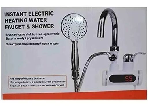 GRIFO AGUA CALEFACCIÓN ELÉCTRICA INSTANTÁNEA TANQUE 220 V 3000 W - 3